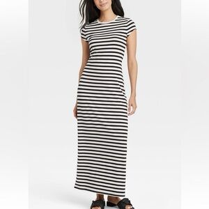 NWT A New Day Striped maxi dress